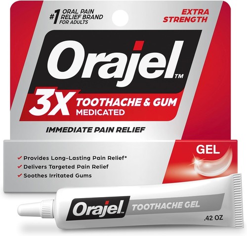 For toothache gum pain - for, &
