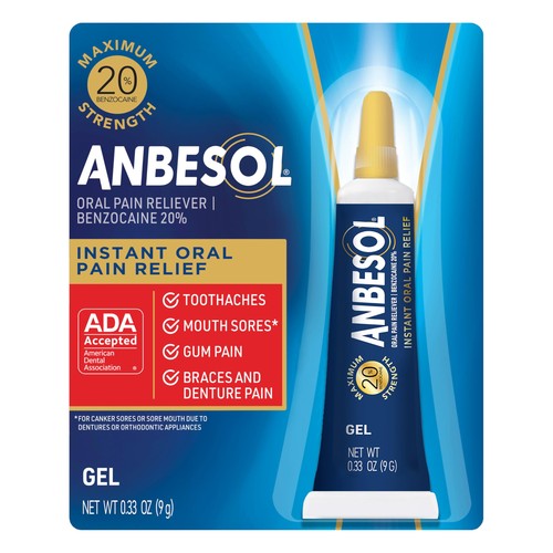 Maximum strength gel oral pain - gel,